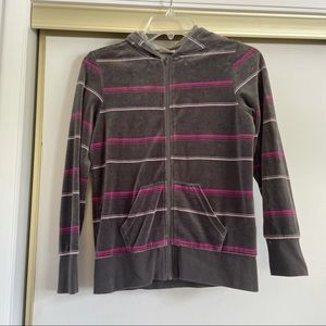 Girl’s Nordstrom Velour Jacket